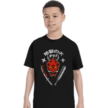 Load image into Gallery viewer, Secret_Shirts T-Shirts, Youth / XS / Black Jigoku No Hi