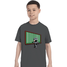 Load image into Gallery viewer, Secret_Shirts T-Shirts, Youth / XS / Charcoal Robobart