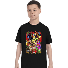 Load image into Gallery viewer, Shirts T-Shirts, Youth / XS / Black D&D Fighter