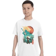 Load image into Gallery viewer, Shirts T-Shirts, Youth / XL / White Ukiyo Cloud