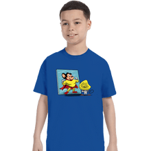 Load image into Gallery viewer, Secret_Shirts T-Shirts, Youth / XS / Royal Blue Mighty Or Speedy