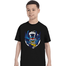 Load image into Gallery viewer, Secret_Shirts T-Shirts, Youth / XS / Black Caped Invader