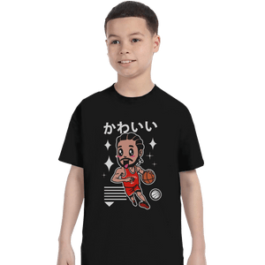 Shirts T-Shirts, Youth / XL / Black Kawaii Leonard