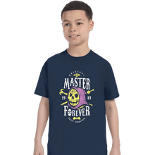 Load image into Gallery viewer, Shirts T-Shirts, Youth / XS / Navy Skeletor Forever