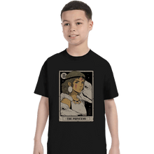 Load image into Gallery viewer, Daily_Deal_Shirts T-Shirts, Youth / XS / Black The Princess Vintage Tarot