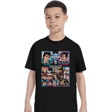 Load image into Gallery viewer, Daily_Deal_Shirts T-Shirts, Youth / XS / Black Time Fighters 10th vs 11th