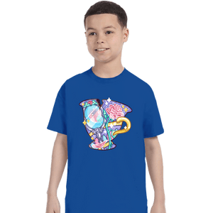 Shirts T-Shirts, Youth / XS / Royal Blue Magical Silhouettes - Chip
