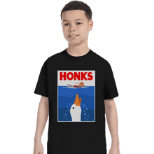 Load image into Gallery viewer, Shirts T-Shirts, Youth / XL / Black HONKS