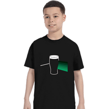 Load image into Gallery viewer, Daily_Deal_Shirts T-Shirts, Youth / XS / Black Dark Side Of The Pint