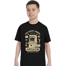 Load image into Gallery viewer, Shirts T-Shirts, Youth / XS / Black Arcade Gamers