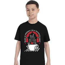 Load image into Gallery viewer, Secret_Shirts T-Shirts, Youth / XS / Black Moonless Night