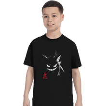 Load image into Gallery viewer, Shirts T-Shirts, Youth / XL / Black Gengar Ink