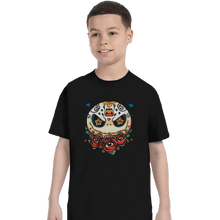 Load image into Gallery viewer, Shirts T-Shirts, Youth / XS / Black Jack Calavera