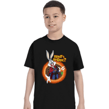 Load image into Gallery viewer, Daily_Deal_Shirts T-Shirts, Youth / XS / Black Doctor Bunny Looneyverse