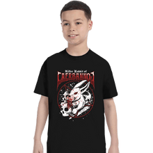 Load image into Gallery viewer, Secret_Shirts T-Shirts, Youth / XS / Black Killer Rabbit Metal