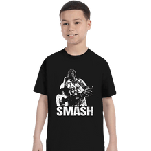 Load image into Gallery viewer, Shirts T-Shirts, Youth / XS / Black SMASH