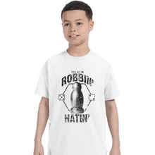Load image into Gallery viewer, Shirts T-Shirts, Youth / XL / White They See Me Robbin'
