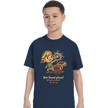 Load image into Gallery viewer, Daily_Deal_Shirts T-Shirts, Youth / XS / Navy Legendary Pizza
