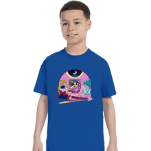 Load image into Gallery viewer, Daily_Deal_Shirts T-Shirts, Youth / XS / Royal Blue Anime At Home