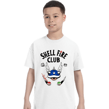 Load image into Gallery viewer, Secret_Shirts T-Shirts, Youth / XS / White Shellfire Club