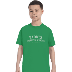 Shirts T-Shirts, Youth / XS / Irish Green Paddy's Pub
