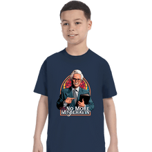 Load image into Gallery viewer, Daily_Deal_Shirts T-Shirts, Youth / XS / Navy No More Misbehavin'