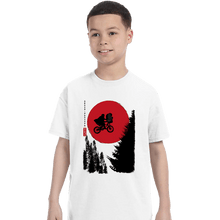 Load image into Gallery viewer, Daily_Deal_Shirts T-Shirts, Youth / XS / White The Extra-Terrestrial in Japan