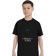 Load image into Gallery viewer, Shirts T-Shirts, Youth / XL / Black My Patronus Is A Flerken