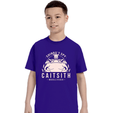 Load image into Gallery viewer, Shirts T-Shirts, Youth / XS / Violet Cait Sith