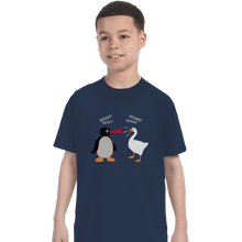 Load image into Gallery viewer, Shirts T-Shirts, Youth / XL / Navy Hoot Honk