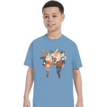 Load image into Gallery viewer, Daily_Deal_Shirts T-Shirts, Youth / XS / Powder Blue Chibi Village