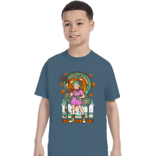 Load image into Gallery viewer, Shirts T-Shirts, Youth / XS / Indigo Blue Capsule Nouveau