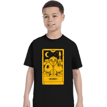 Load image into Gallery viewer, Shirts T-Shirts, Youth / XS / Black Robo Tarot Card