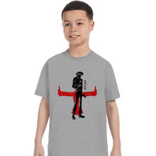 Load image into Gallery viewer, Shirts T-Shirts, Youth / XS / Sports Grey Crimson Cowboy