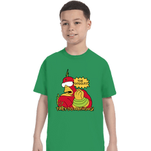 Load image into Gallery viewer, Secret_Shirts T-Shirts, Youth / XS / Irish Green The Goggles