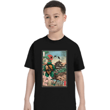 Load image into Gallery viewer, Daily_Deal_Shirts T-Shirts, Youth / XS / Black Double Nunchaku in Japan