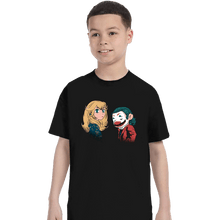 Load image into Gallery viewer, Daily_Deal_Shirts T-Shirts, Youth / XS / Black Mario And Peach