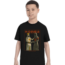 Load image into Gallery viewer, Daily_Deal_Shirts T-Shirts, Youth / XS / Black Medieval Diplomacy