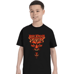 Shirts T-Shirts, Youth / XS / Black Red Faced Devil