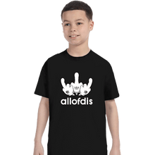 Load image into Gallery viewer, Shirts T-Shirts, Youth / XS / Black Allofdis