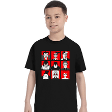 Load image into Gallery viewer, Secret_Shirts T-Shirts, Youth / XS / Black Bat Villains