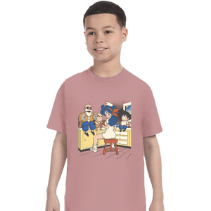 Shirts T-Shirts, Youth / XS / Pink Kame 182