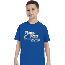 Load image into Gallery viewer, Daily_Deal_Shirts T-Shirts, Youth / XS / Royal Blue Tool Time