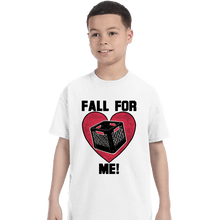 Load image into Gallery viewer, Daily_Deal_Shirts T-Shirts, Youth / XS / White Fall For Me