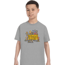Load image into Gallery viewer, Daily_Deal_Shirts T-Shirts, Youth / XS / Sports Grey Saturday Mornings Rocked!