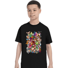 Load image into Gallery viewer, Daily_Deal_Shirts T-Shirts, Youth / XS / Black Saturday Morning Sidekicks