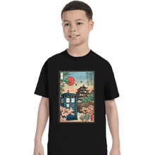 Load image into Gallery viewer, Daily_Deal_Shirts T-Shirts, Youth / XS / Black The Tardis In Japan