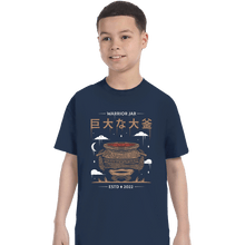 Load image into Gallery viewer, Daily_Deal_Shirts T-Shirts, Youth / XS / Navy The Warrior Jar