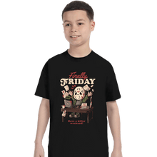 Load image into Gallery viewer, Daily_Deal_Shirts T-Shirts, Youth / XS / Black Finally Friday
