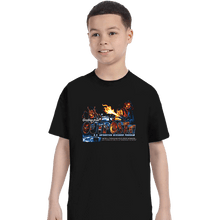 Load image into Gallery viewer, Daily_Deal_Shirts T-Shirts, Youth / XS / Black Greetings From Outpost 31
